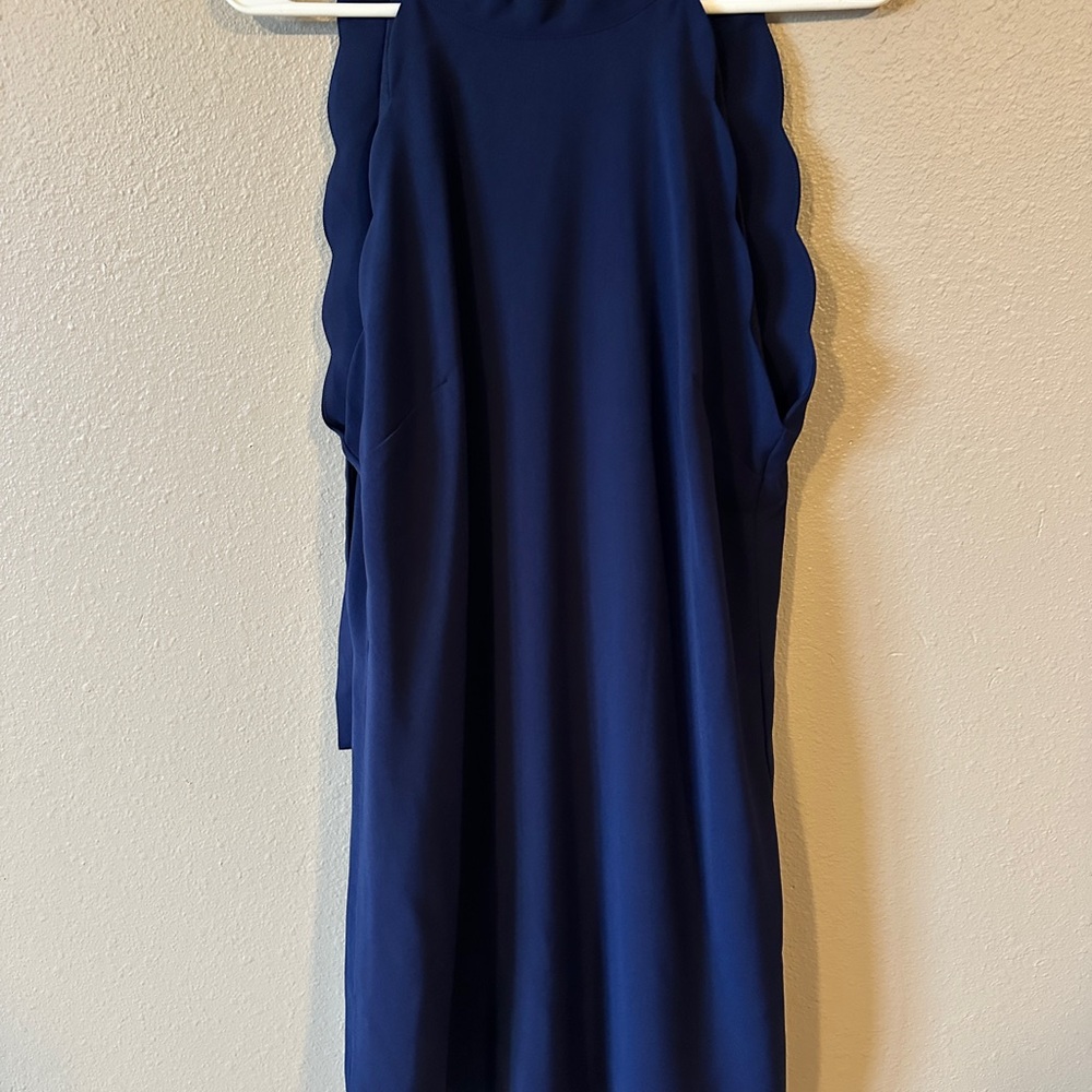 Vanilla Bay Navy Backless Dress